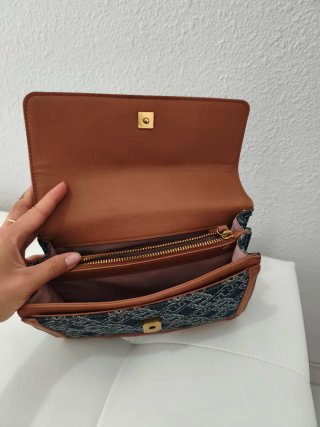Bolso Liu Jo azul y marrón