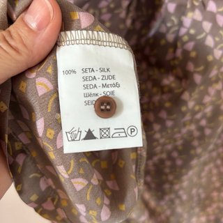 Blusa seda Premamá