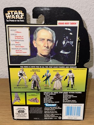 Star Wars The Power of the Force GRAND MOFF TARKIN
