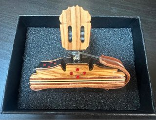 Cejilla Flamenca Artesana Madera y Piedras