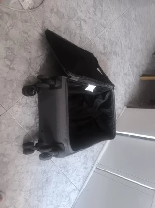 Maleta de cabina IT Luggage gris 55/35/20