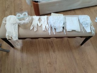 Conjunto Novia Encaje Blanco
