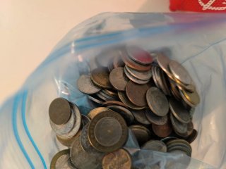 Lote 2kg Monedas Mundo