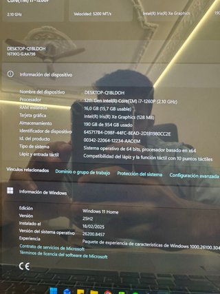 LG gram 16 2en1 Táctil i7 16GB 1TB SSD