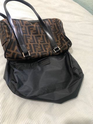 Borsa Fendi Marrone e Nero