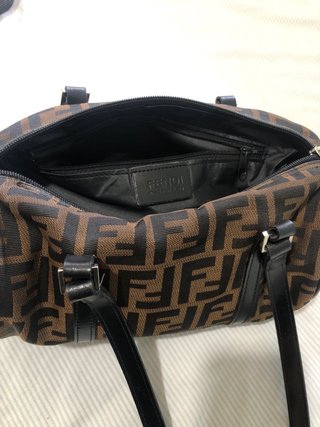 Borsa Fendi Marrone e Nero