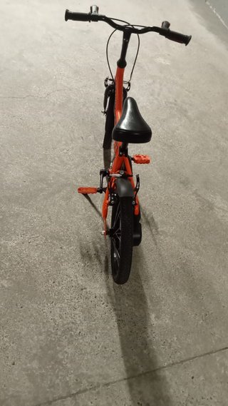 Bicicleta infantil Btwin 16 naranja