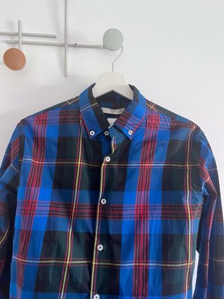 Camisa MNG cuadros hombre Talla S