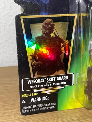 Star Wars The Power of Force WEEQUAY SKIFF GUARD