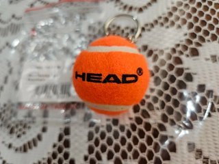 Llavero Pelota Padel Head Naranja. Pelota de tenis