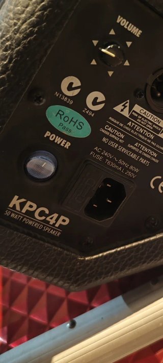 Altavoz Kustom KPC4P Amplificado 50W