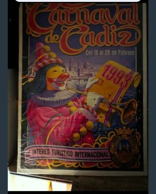 Cartel Carnaval de Cádiz 1993