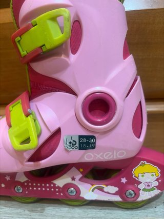 Patines infantiles rosas Oxelo