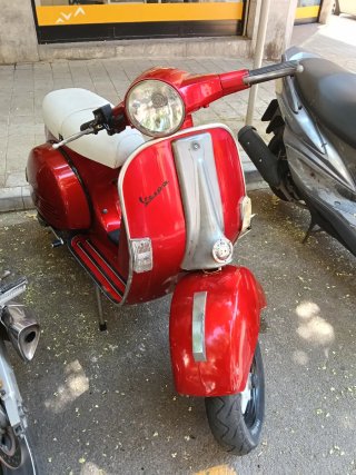 LML Star 125cc Roja y Plata