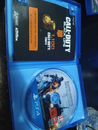 Battlefield 4 PS4 (con caja Call of Duty)