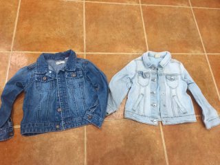 Chaqueta vaquera niña 2 años