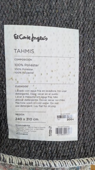 Alfombra El Corte Inglés TAHMIS 240x310cm