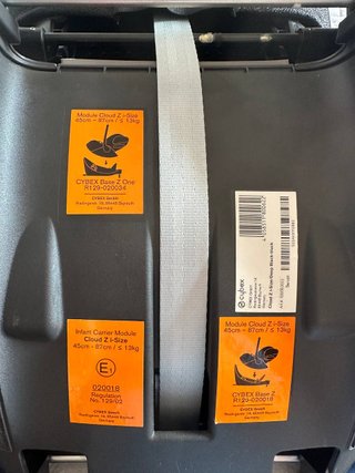 Silla coche Cybex Z i-Size Bebé Negro
