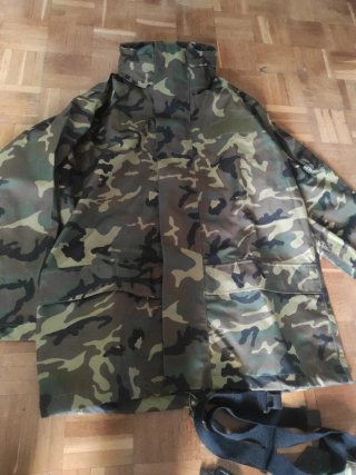 Traje intemperie Ejército Español