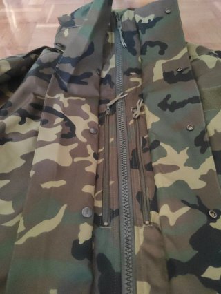 Traje intemperie Ejército Español