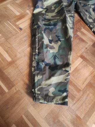 Traje intemperie Ejército Español