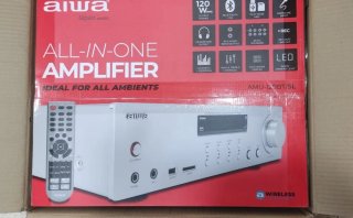 Amplificador Aiwa HiFi Clase A 120W Bluetooth