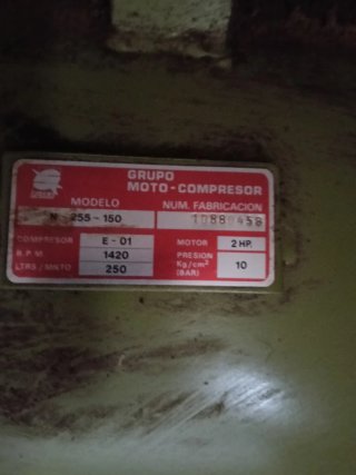 Compresor de aire industrial PUSKA