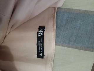Corsé satinado Zara Talla M Rosa