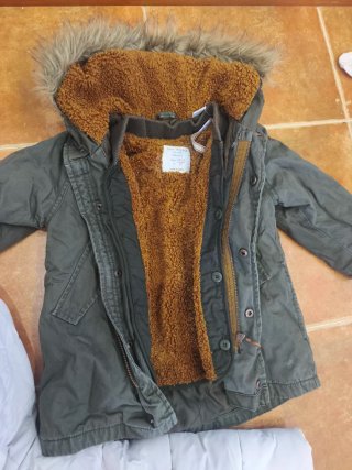 Abrigos niño Zara
