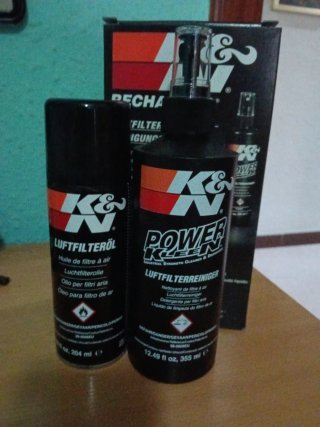 Kit Limpieza Filtro K&N