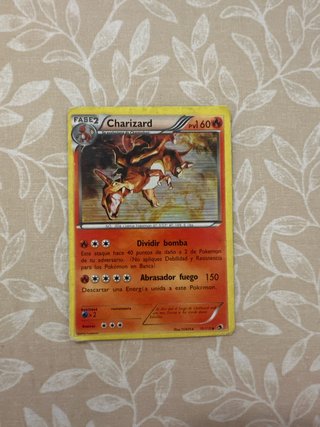 Carta Pokémon Charizard Fase 2 PV 60