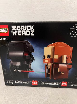 LEGO BrickHeadz 40547 Obi-Wan Kenobi & Darth Vader