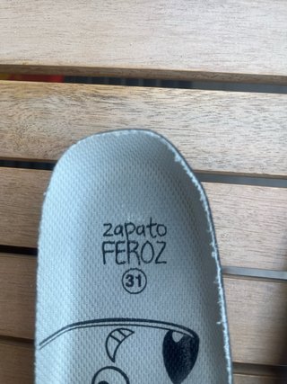 Zapato Feroz Talla 31