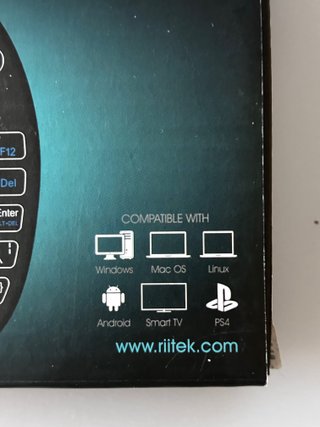 Tastiera Rii X8 Mini Wireless con Touchpad