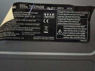 Televisor Panasonic TH-37PA50E