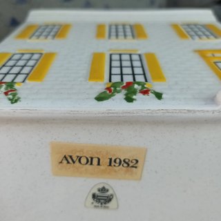 Casa cerámica vintage Avon 1982