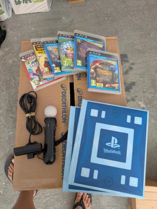 Lote 6 Juegos PS3 + Mando + Wonderbook