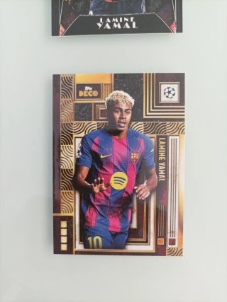 2 Lamine Yamal Topps Deco 2025