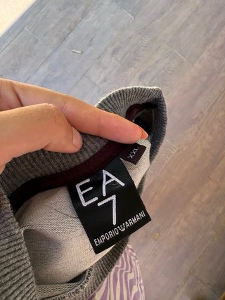 Sudadera EA7 Emporio Armani gris