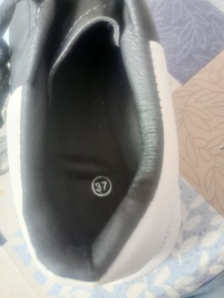 Zapatillas deportivas negras W673A talla 37 Mujer