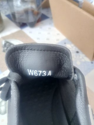 Zapatillas deportivas negras W673A talla 37 Mujer