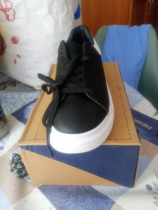 Zapatillas deportivas negras W673A talla 37 Mujer