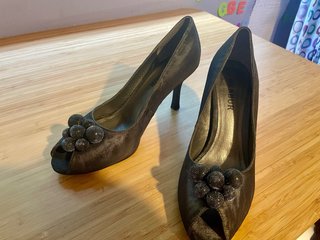 Lote 4 pares zapatos de salón