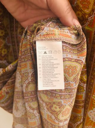Blusa H&M Estampada Talla S