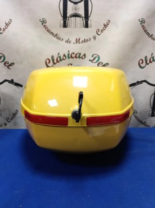 Baúl Cofre Moto Piaggio Amarillo