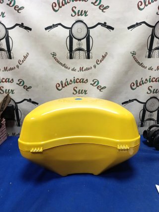Baúl Cofre Moto Piaggio Amarillo