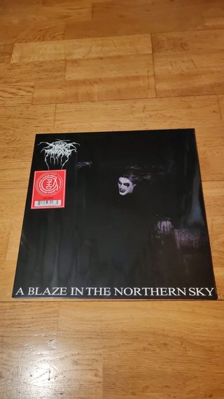 DARKTHRONE - A Blaze In The Northern Sky LP, Vinil