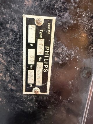Tocadiscos Philips Philivox Años 30 Válvulas