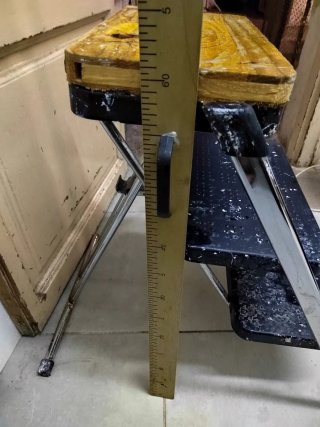 Escalera plegable 3 peldaños