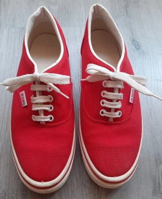 Zapatillas mujer con cordones, apenas usadas
